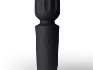 ROCKS-OFF - MINI VARITA RECARGABLE 16 FUNCIONES NEGRO