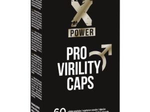 XPOWER - PRO VIRILITY CÁPSULAS VITALIDAD Y VIRILIDAD 60 UNIDADES