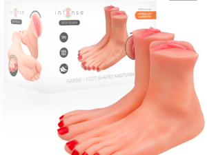 INTENSE DEEP TOUCH - GABBIE MASTUBADOR DE DOS PIEZAS EN FORMA DE PIE