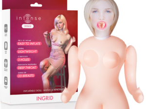 INTENSE DOLLS - INGRID MUÑECA HINCHABLE CON TRES ORIFICIOS