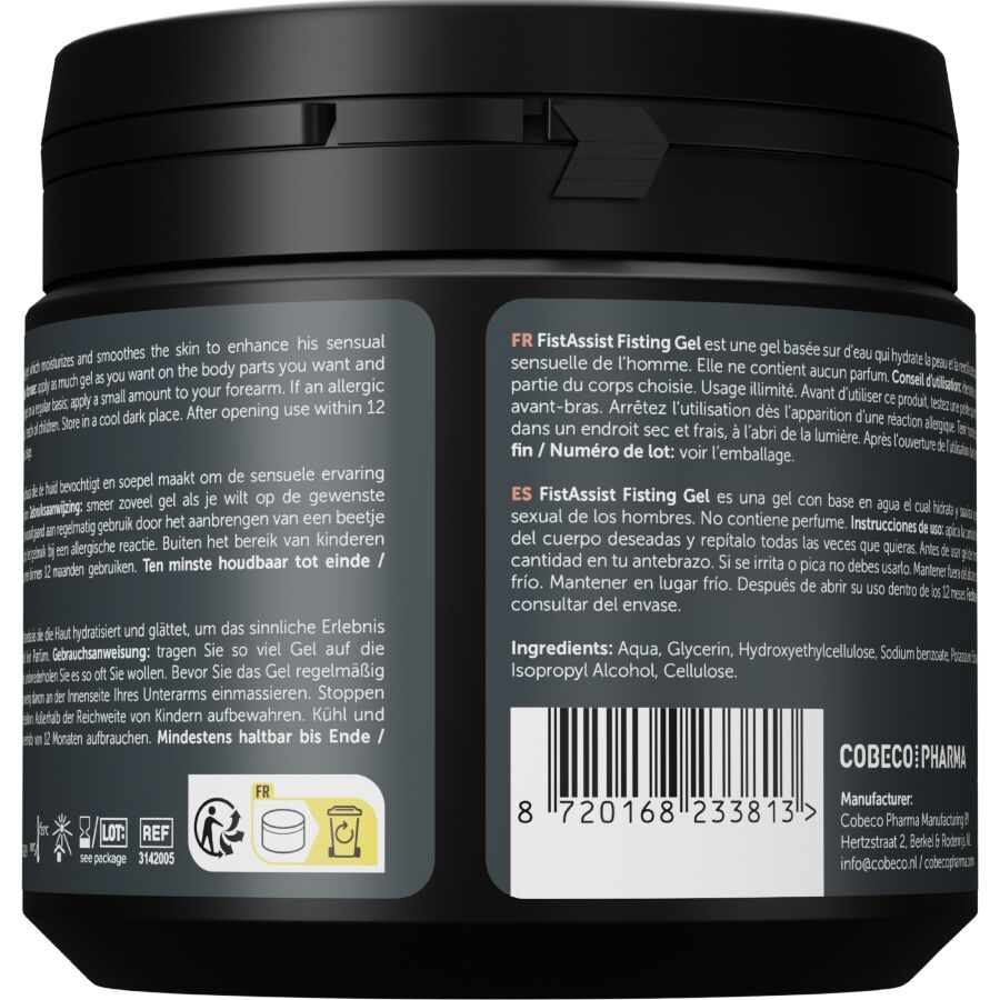 COBECO - FIST ASSIST GEL EXTRAESPESO BASE DE AGUA 500 ML - Imagen 2
