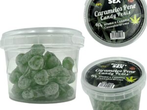 DIABLO PICANTE - 20 CARAMELOS CON FORMA DE PENE CON AROMA CANNABIS