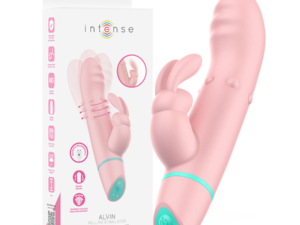 INTENSE - ALVIN ESTIMULADOR RABBIT  VIBRADOR ROLLING + OSCILANTE
