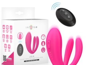 INTENSE - JULIA VIBRADOR  ESTIMULADOR DE PINZAS CONTROL REMOTO
