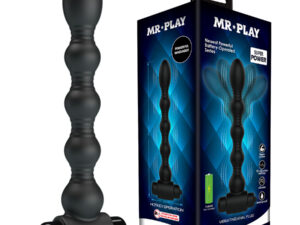 MR PLAY - MASAJEADOR PLUG ANAL CON VIBRACIÓN