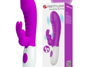 PRETTY LOVE - NAUGHTY BUNNY VIBRADOR MORADO