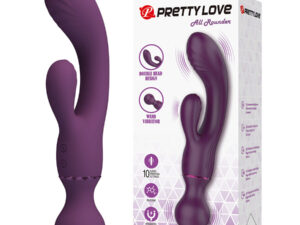PRETTY LOVE - ALL ROUNDER VIBRADOR PUNTO G MORADO
