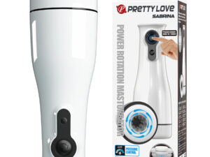 PRETTY LOVE - SABRINA MASTURBADOR MASCULINO CON ROTACIÓN Y BALANCEO