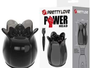 PRETTY LOVE - SECRET GARDEN CABEZAL MASAJEADOR NEGRO