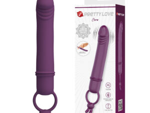 PRETTY LOVE - CORA VIBRADOR FORMA PENE CON ANILLO DE SUJECIÓN