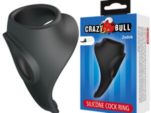 CRAZY BULL - ZADOK ANILLO ERGONÓMICO CON ESTIMULADOR DE PERINÉ