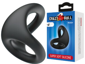 CRAZY BULL - NESTOR ANILLO ERGONÓMICO PARA PENE Y TESTÍCULOS