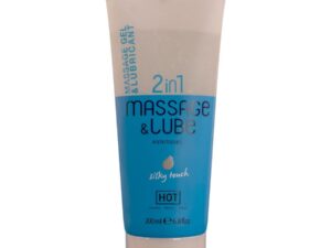 HOT - MASSAGE  GLIDE GEL 2 EN 1 TACTO SEDOSO 200 ML