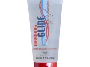 HOT - WARMING GLIDE LIQUID PLEASURE LUBRICANTE BASE AGUA EFECTO CALOR 100 ML