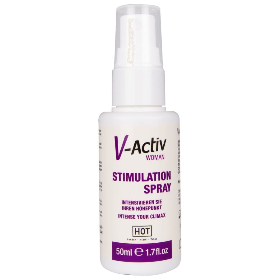 HOT - V-ACTIV SPRAY ESTIMULANTE PARA MUJER 50 ML