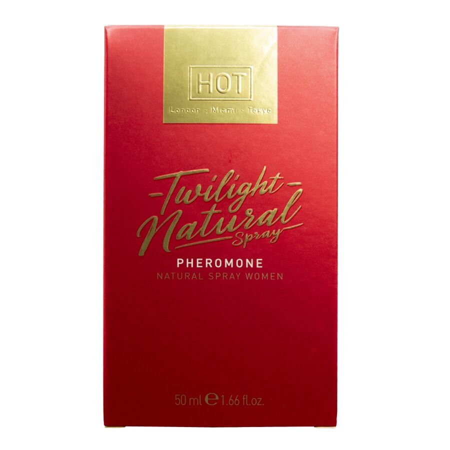 HOT - TWILIGHT NATURAL CON FEROMONAS MUJER 50 ML - Imagen 3