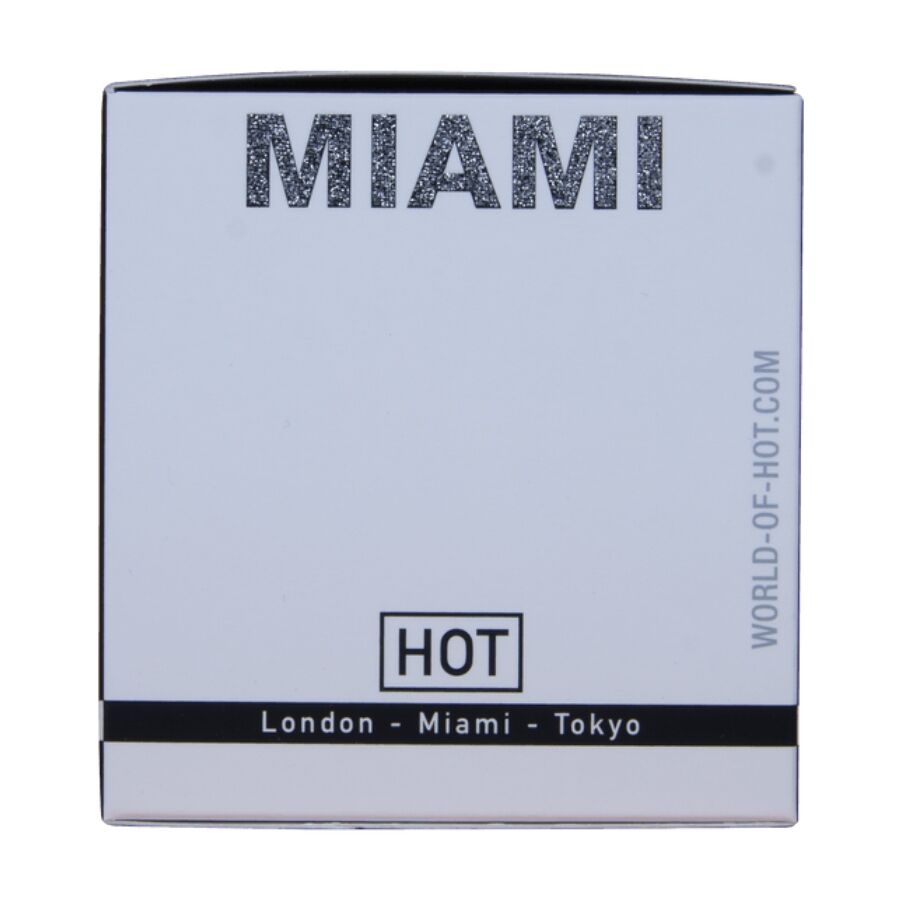 HOT - PERFUME CON FEROMONAS MIAMI SPICY HOMBRE 30 ML - Imagen 2