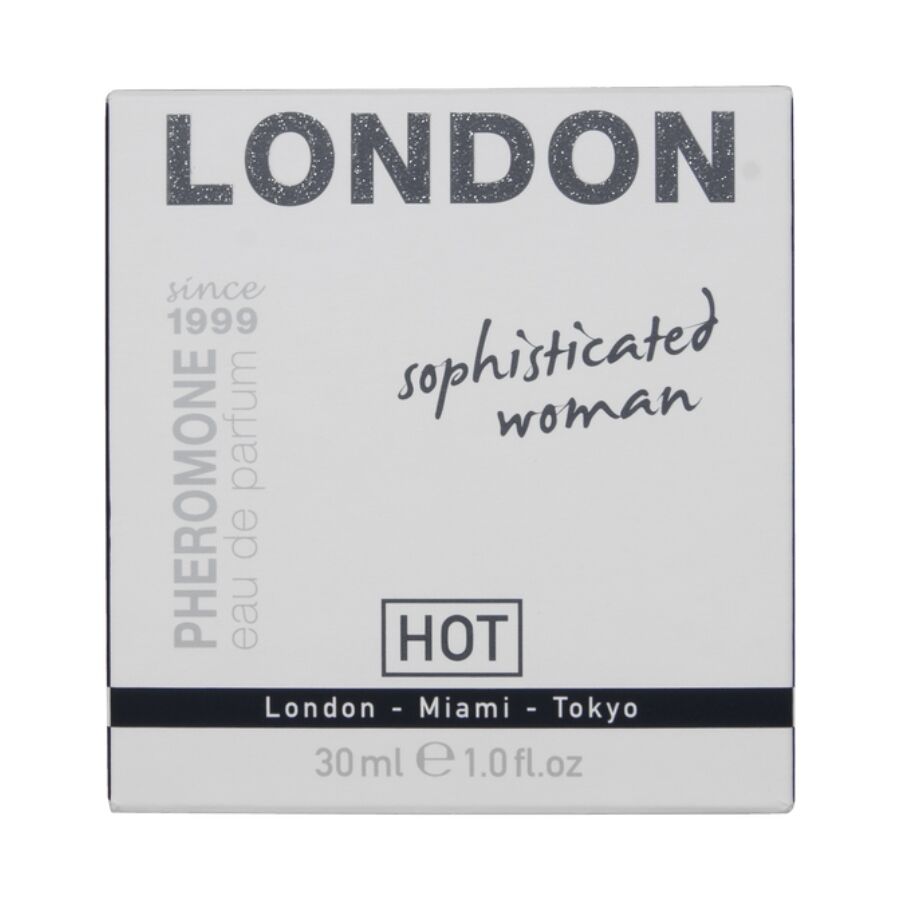 HOT - PERFUME CON FEROMONAS LONDON SOPHISTICATED MUJER 30 ML - Imagen 2