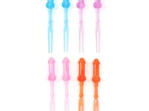 DIABLO PICANTE - PINCHOS DE PENE DE COLORES 8 UNIDADES