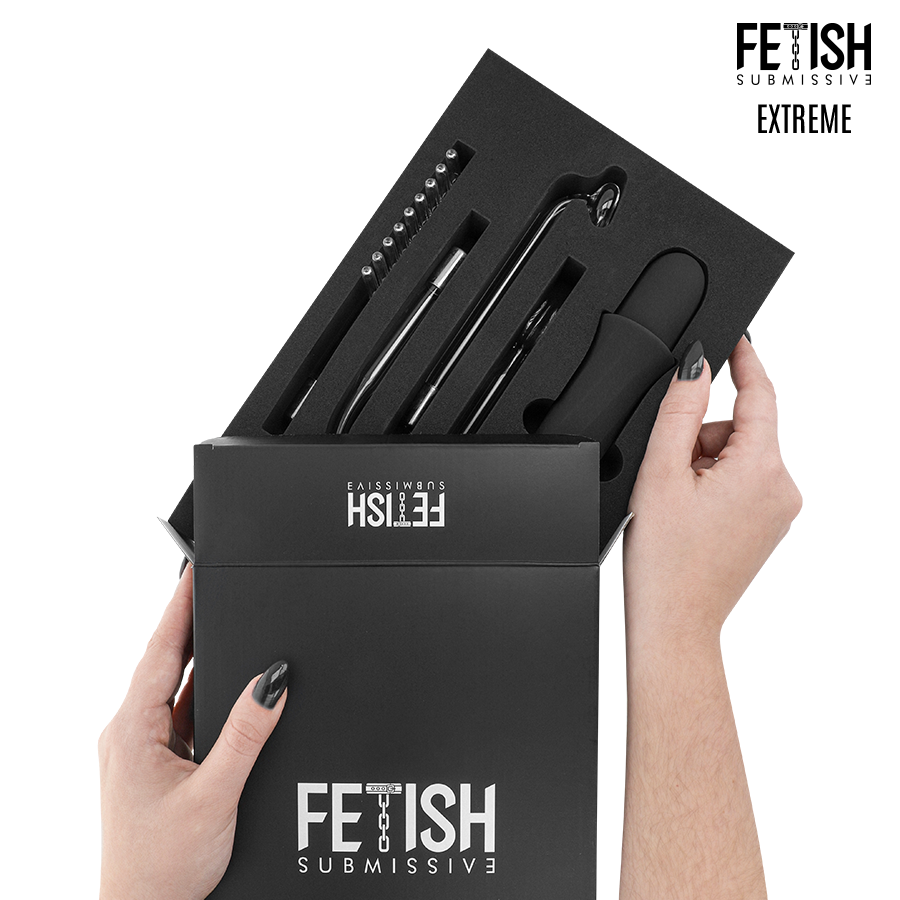 FETISH SUBMISSIVE - VIBRADOR WAND ELECTROESTIMULACIÓN ALTA FRECUENCIA - Imagen 5