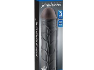 FANTASY X- TENSIONS - MEGA 3 EXTENSIÓN NEGRO PARA EL PENE - Imagen 1