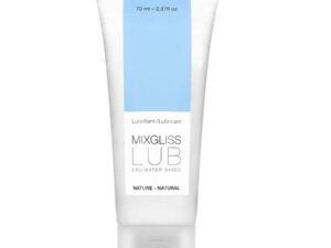 MIXGLISS - LUBRICANTE BASE DE AGUA NATURAL 70 ML - Imagen 1