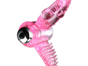 BAILE - SWEET ABS 10 RITMOS RING ANILLO PENE VIBRADOR ROSA - Imagen 2