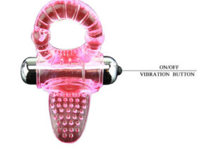 BAILE - SWEET ABS 10 RITMOS RING ANILLO PENE VIBRADOR ROSA - Imagen 5