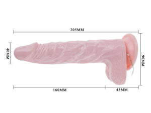 BAILE - SUPER ROTA DONG DILDO REALÍSTICO 20.5 CM - Imagen 5