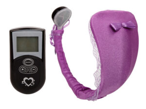 BAILE - TANGA CON VIBRADOR CON CONTROL REMOTO LILA - Imagen 1