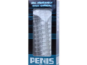 BAILE - FUNDA PARA PENE CON PUNTOS ESTIMULANTES TRANSPARENTE 14 CM - Imagen 5