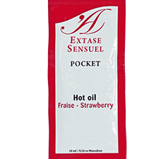 EXTASE SENSUAL - ACEITE ESTIMULANTE FRESA 10 ML
