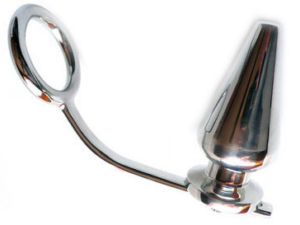 METAL HARD - ANILLO ACERO CON PLUG ANAL 45 X 50MM - Imagen 3