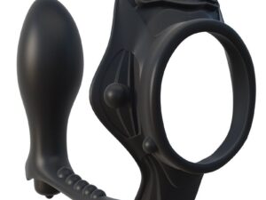 FANTASY C-RINGZ - ROCK HARD ANILLO POTENCIADOR CON PLUG ANAL