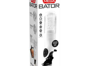 EXTREME TOYZ - PDX MEGA BATOR USB MASTURBADOR MASCULINO VAGINA BLANCO