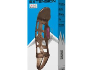 BAILE - FUNDA EXTENSORA PENE CON VIBRACIÓN Y STRAP 13.5 CM - Imagen 2