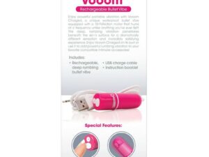 SCREAMING O - BALA VIBRADORA RECARGABLE VOOOM ROSA - Imagen 3