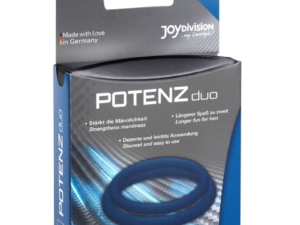 JOYDIVISION POTENZDUO - ANILLOS PARA PENE AZUL - M - Imagen 4