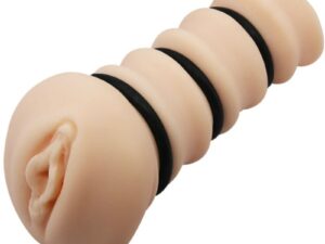 CRAZY BULL - MASTURBADOR CON ANILLOS MODELO VAGINA 2 - Imagen 1