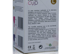 NINA KIKÍ - COPA MENSTRUAL ROSA - TALLA L - Imagen 5