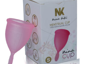 NINA KIKÍ - COPA MENSTRUAL ROSA - TALLA S - Imagen 4