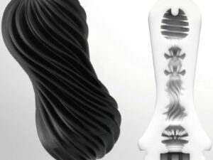 TENGA - FLEX MASTUBADOR MASCULINO NEGRO - Imagen 3