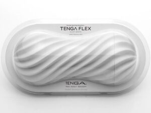 TENGA - FLEX MASTUBADOR MASCULINO BLANCO - Imagen 3