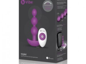 B-VIBE - TRIPLET ANAL CONTROL REMOTO BEADS ROSA - Imagen 5