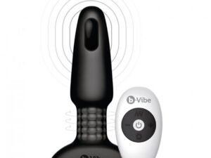 B-VIBE - RIMMING CONTROL REMOTO ANAL PLUG 2 NEGRO - Imagen 3