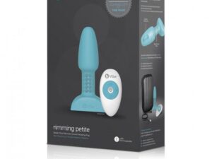 B-VIBE - RIMMING CONTROL REMOTO ANAL PLUG PETITE TEAL - Imagen 3