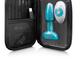 B-VIBE - RIMMING CONTROL REMOTO ANAL PLUG PETITE TEAL - Imagen 4