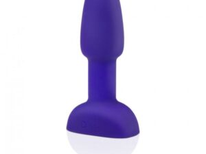 B-VIBE - RIMMING CONTROL REMOTO ANAL PLUG PETITE LILA - Imagen 1