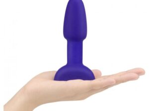 B-VIBE - RIMMING CONTROL REMOTO ANAL PLUG PETITE LILA - Imagen 3