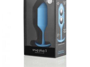 B-VIBE - SNUG PLUG ANAL 3 AZUL CIELO - Imagen 3